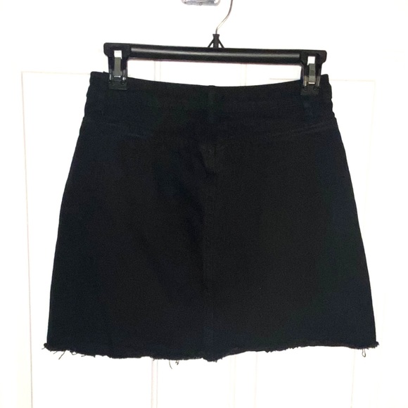 Missguided Black Denim Mini Skirt - Picture 7 of 7